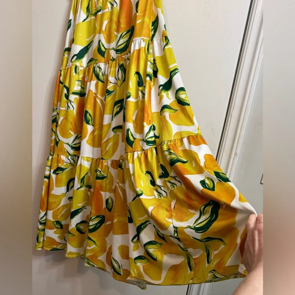 Tiered Lemon Skirt XS